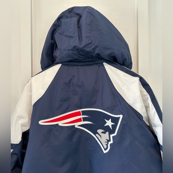New England Patriots NFL STARTER PRO LINE WINTER JACKET - XXL - NWOT - Picture 5 of 13